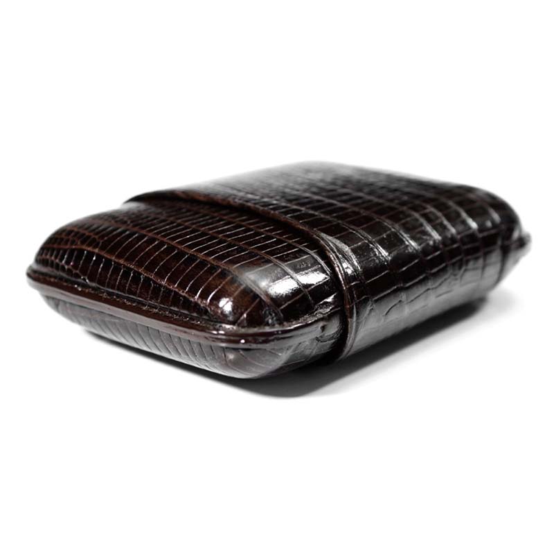 Martin Wess Cigarette Case 505 Lizard Black – Pack of 5 – Outside