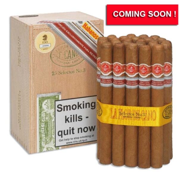 La Flor de Cano Selectos No.3 UK RE 2023 / Cabinet of 25